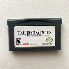 Nintendo Final Fantasy Tactics Advance (GBA) E Rated NTSC-U/C US/Canada