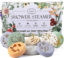 Shower Steamers Aromatherapy 8 Pack Gifts for Women Stocking Stuffers Birthday