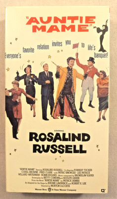 Auntie Mame VHS 1958, 1991 Rosalind Russell **Buy 2 Get 1 Free**