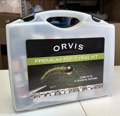 Orvis Premium Fly Tying Kit - Learn 16 Fly Fishing Patterns Never Used