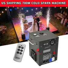 700W Cold Spark Firework Machine Stage Effect Remote DMX Machine Party Disco