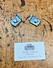 1955 1956 1957 Chevy Quarter Window Stops Lowers Sedan or Hardtop Chevrolet PAIR