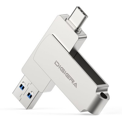 512GB 2 in 1 USB A & USB C Flash Drive, USB 3.2 Gen 1 Thumb Drive, 500MB/s Re...