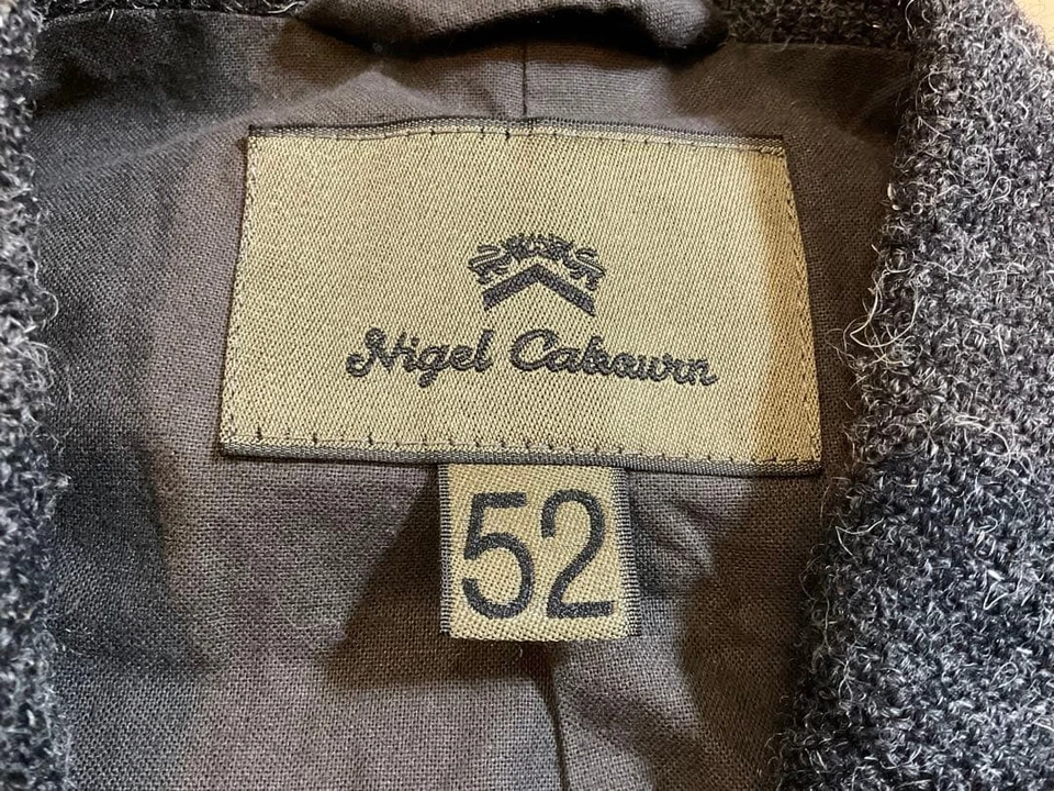 Rare Size 52 Nigel Cabourn Mallory Wool Vest Gray Made in Japan F/S - Image 4 of 4