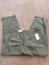 A New Day Ankle Pants High Rise Straight Hip Thigh Stretch Womens SZ 17 R NWT