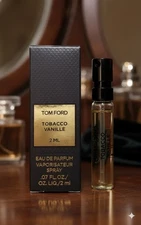 Tom Ford Tobacco Vanille EDP Parfum Sample Spray 2 ML in bx 0.07oz Mens Cologne