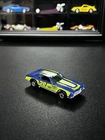 Vintage Hot Wheels Blackwall Monte Carlo Stocker Blue/Green 1975 Hong Kong