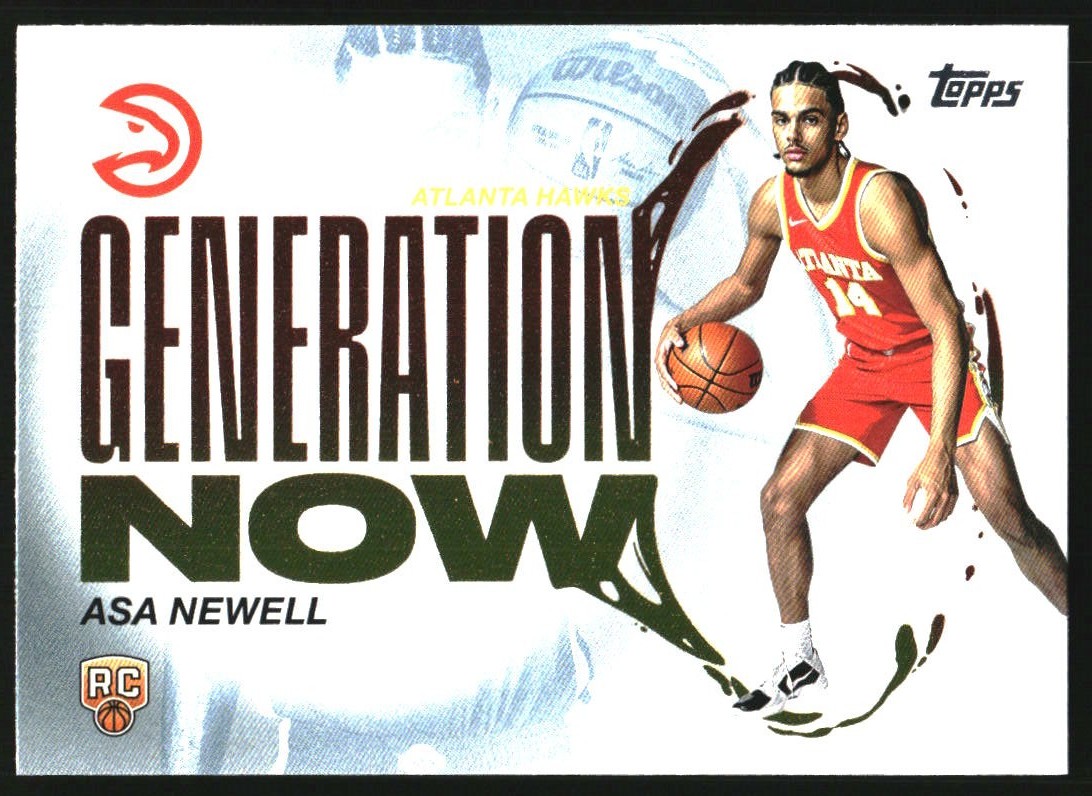 2025-26 Topps Generation Now #GN23 Asa Newell - BSK