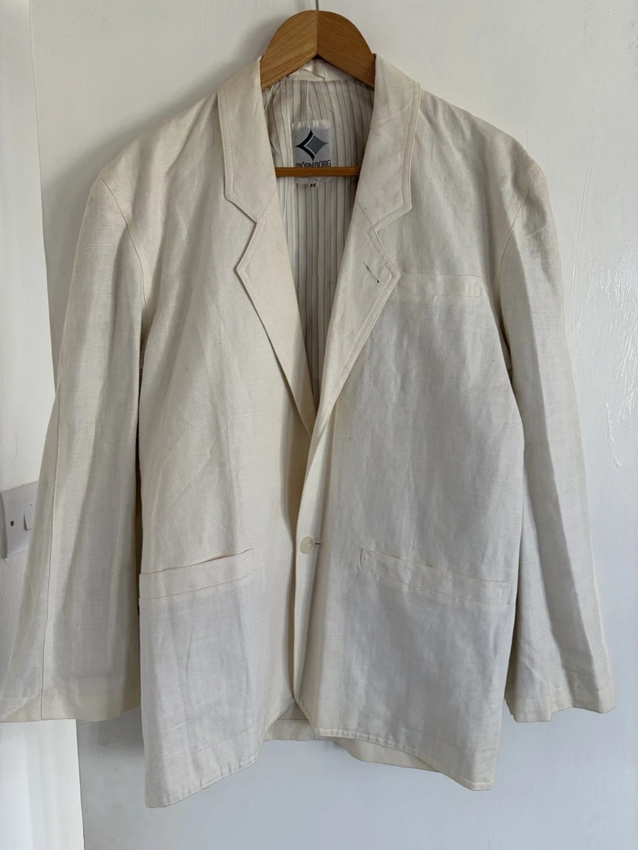 vintage linen jacket products for sale | eBay UK