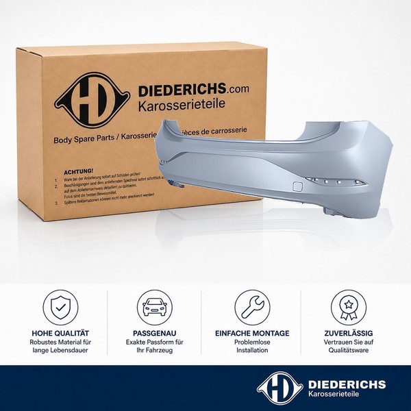 StossfÄNger Hinten Diederichs 2209155 FÜR VW Stossstange Bumper-image