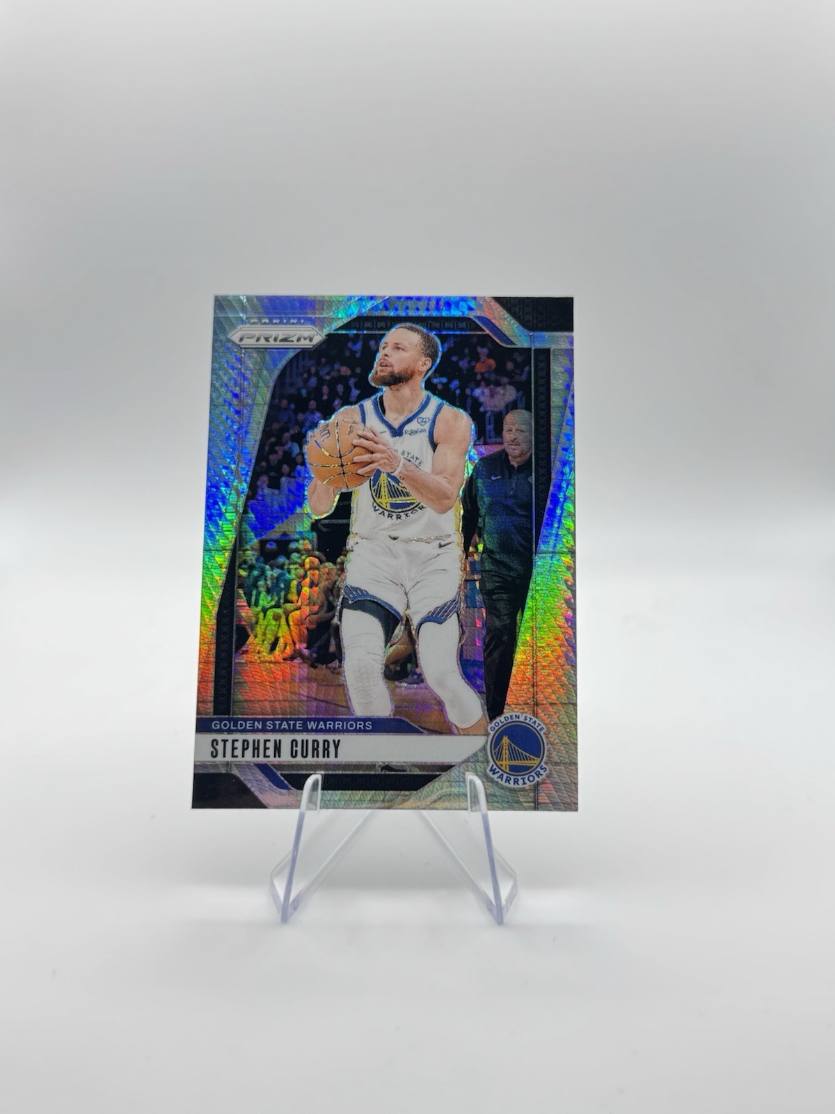 2024-25 Panini Prizm Stephen Curry Hyper Prizm #134