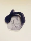 Vintage 1959 Ponytail Barbie Gay Parisienne Blue Veiled Headband Hat Fashion 964