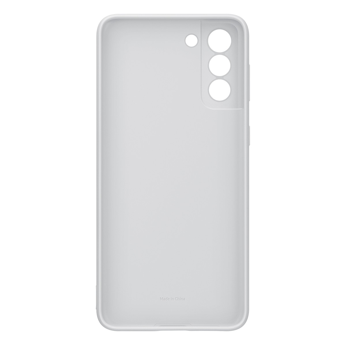 Coque silicone Galaxy S21 Plus d'une finition lisse et soyeuse