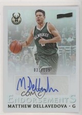 2016-17 Panini Aficionado Endorsements 31/199 Matthew Dellavedova #19 Auto 0w3