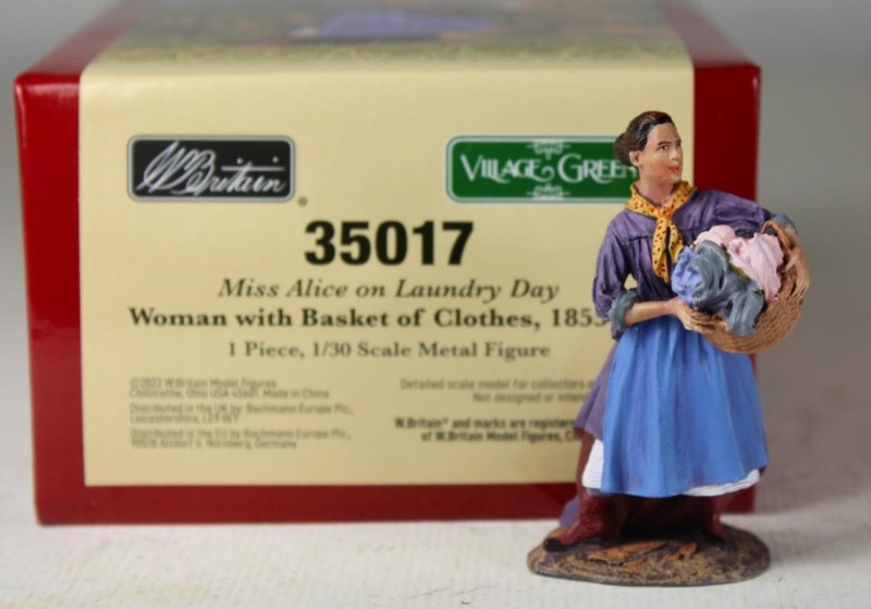 BRITAINS  American Civil War-Village Green-Alice on Laundry Day Set #35017
