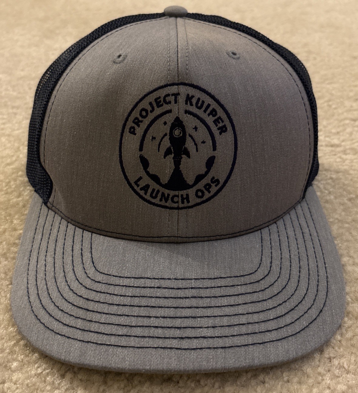 RARE~Amazon~Project Kuiper Launch Ops Trucker Hat… - image 1