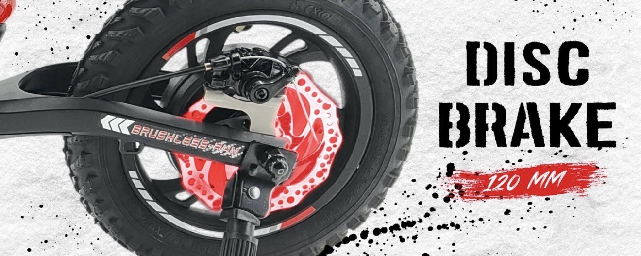 XRT Moto 12in Mini Mag Kids Electric Balance Bike