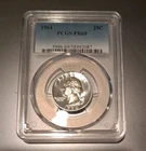 1964 (P) PCGS Silver Proof Washington Quarter PR69 PR-69