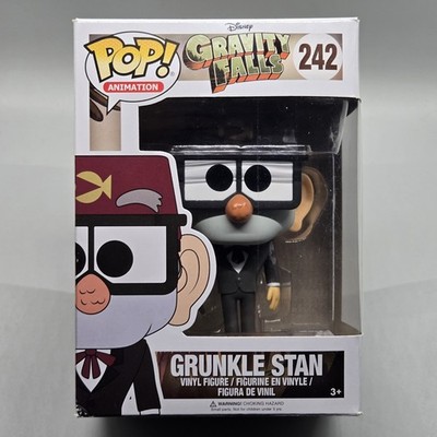 Grunkle Stan #242 ~ Funko Pop Animation Disney Gravity Falls in Protector