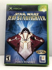 Star Wars Jedi Starfighter - Xbox Complete w/ Manual - Tested Working Free Ship