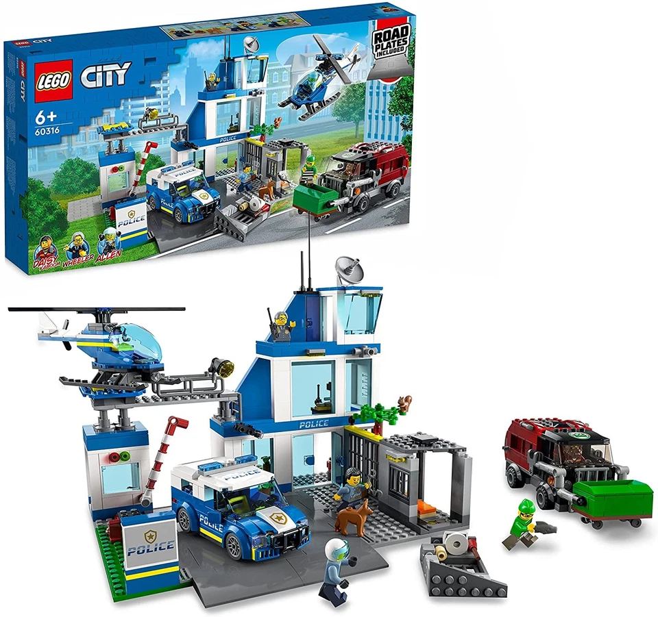 LEGO City 60316 La comisaría de policía - Imagen 1 de 1
