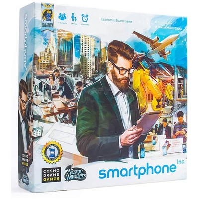 Arcane Wonders Smartphone Inc. Brettspiel für 1 bis 5 Spieler ab 14 Jahren