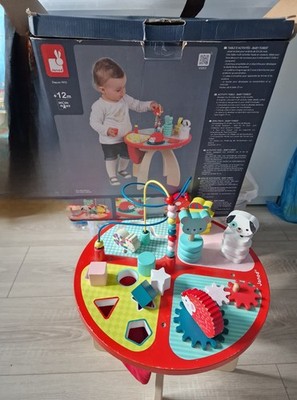 Janod Baby Forest Activity Tisch Motorik Holz