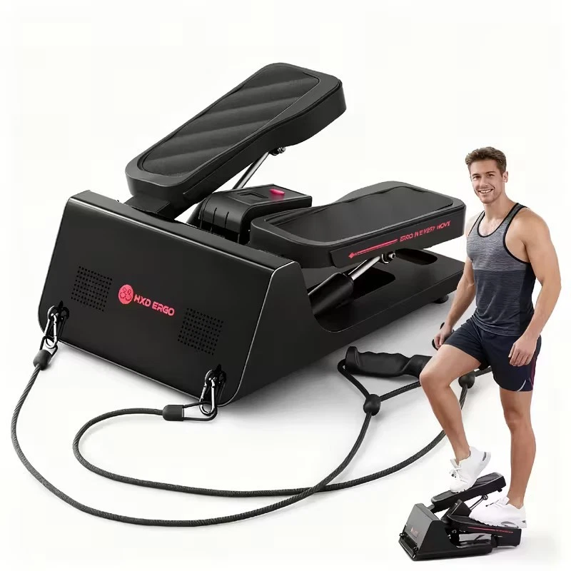 Exercise Mini Stepper w/Resistance Bands,300LBS Hydraulic LCD Monitor Halloween - Image 2 of 4