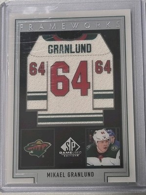 2018-19 Upper Deck SP Game Used Frameworks Mikael Granlund #FW-MG - Wild