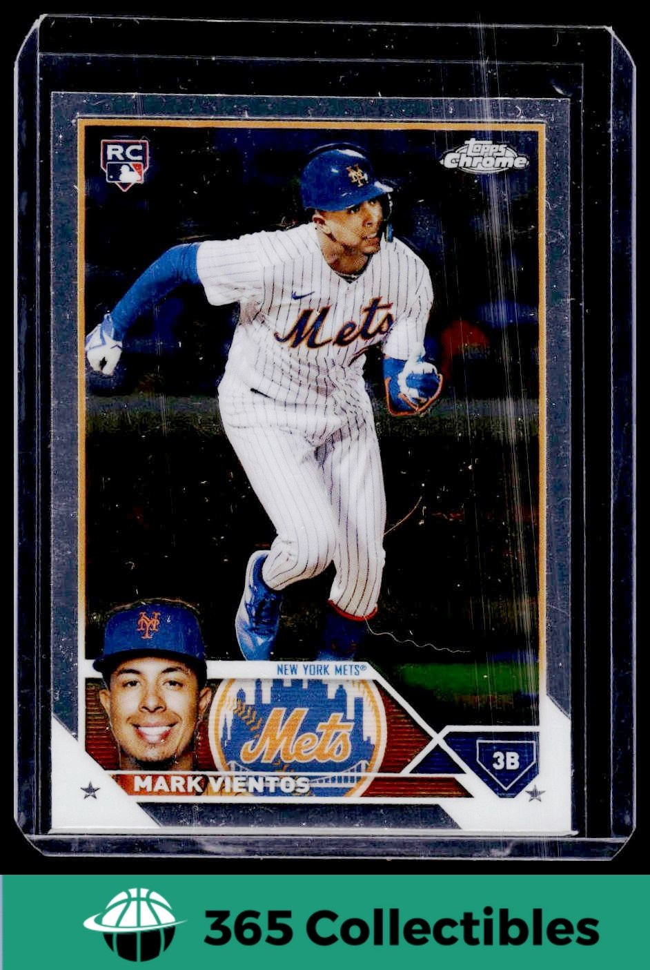 2023 Topps Chrome Mark Vientos Rookie #8 Baseball New York Mets
