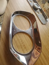 1960 Ford Truck Chrome Deluxe Headlight Trim Eyebrow Passenger Side