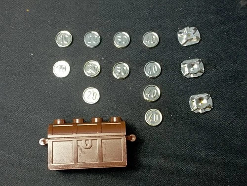 Lego Konvolut 11 Teile + Truhe - Burgen, Piraten - Ref: 70501 Set 6289 6277 6243