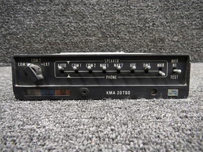 066-1024-03 King Radio KMA-20 Marker Beacon Receiver & Isolation Amplifier