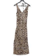 Mint Velvet Slip Maxi Dress M in Multi