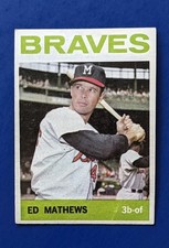 Eddie Mathews Cards and Autographed Memorabilia Guide 9