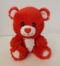 Build A Bear  Smallfrys  2013  Valentine's Day Red Teddy Bear Plush