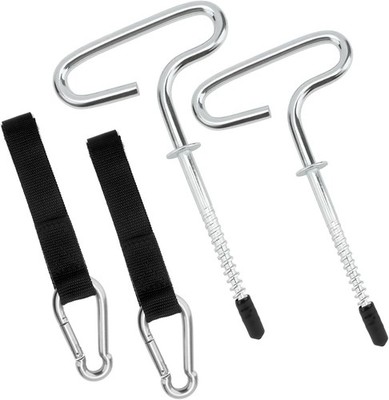 Ice Fishing Tent Anchors Kit Replacement for Eskimo 24260 Deluxe Shelter Tie Dow