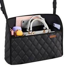 Car Net Pocket Handbag Holder Between Seats Back Storage Purse Organizer