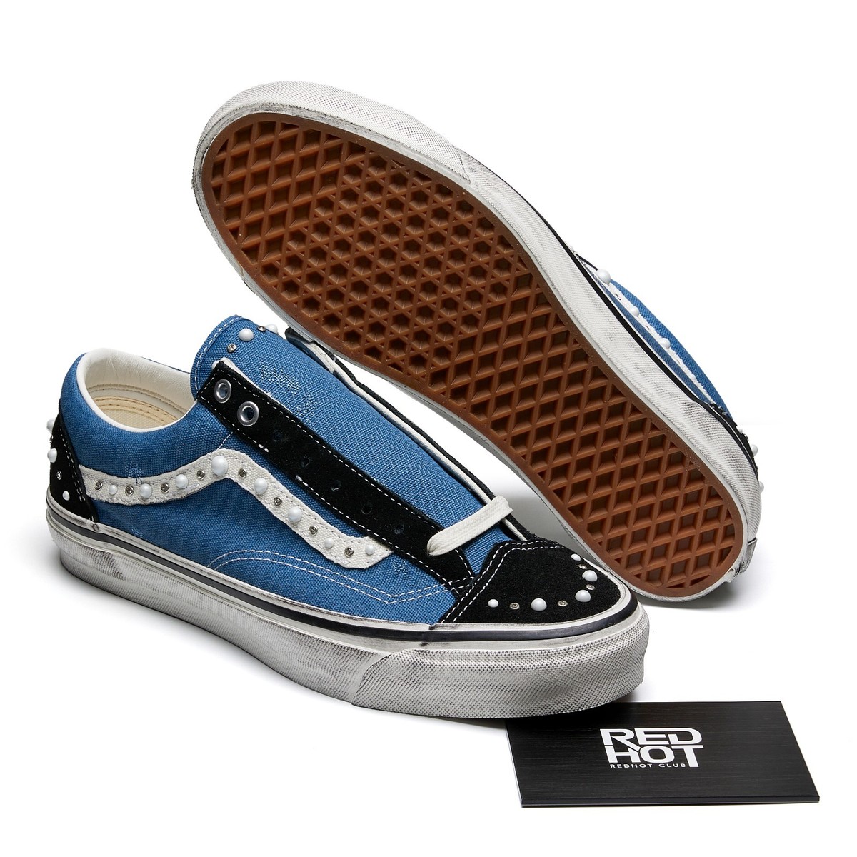 Vans Old Skool 36 LX Pearlized Pack-Black Navy VN000E8VYA6 Ship