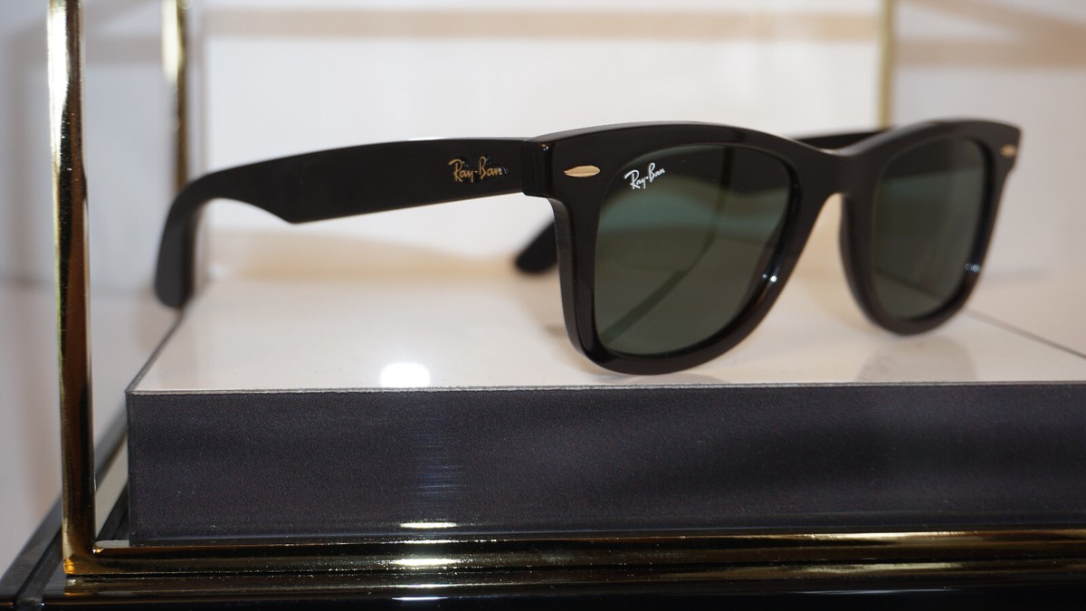 RAY BAN Sunglasses New WAYFARER Buffalo Horn RB2140CO 921471