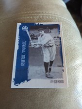 2021 Diamond Kings Base #20 Lou Gehrig - New York Yankees