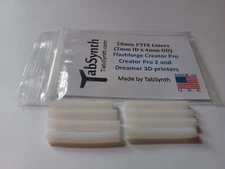 FLASHFORGE Creator Pro, Pro 2, Dreamer PTFE Liner Tube (8 pack of liners)