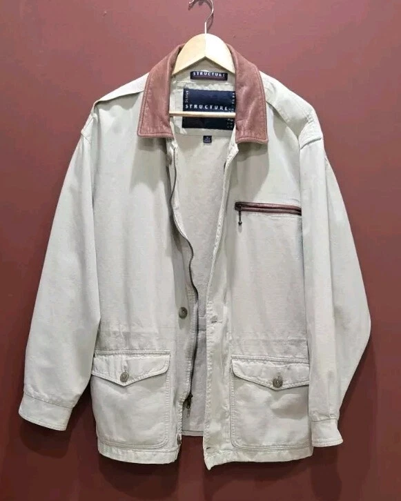 Vintage leisure jacket by Structure  - Image 3 of 4