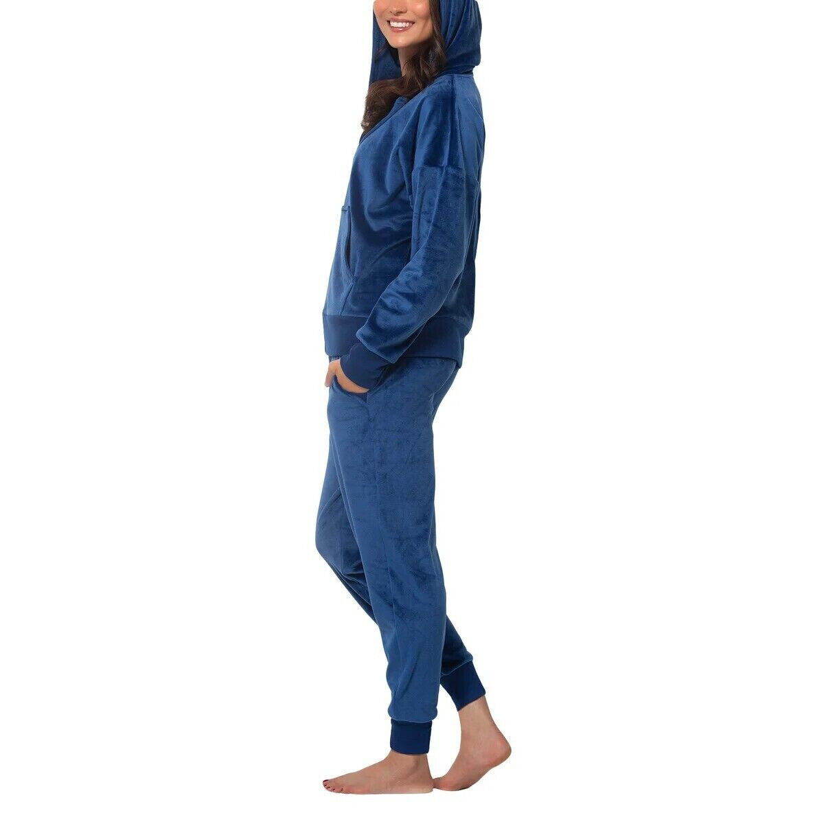 Felina Ladies' 2-piece Velour Set, Blue, L | eBay Felina Ladies' 2-piece Velour Set, Blue, L | eBay