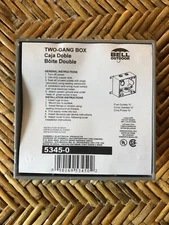 Bell Outdoor 5345-0 Two Gang Weatherproof Box