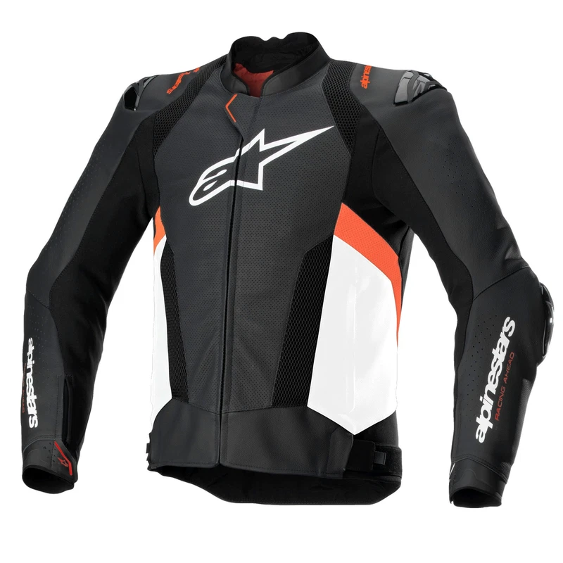 Black White Red Fluo