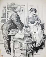 FEDERZEICHNUNG TUSCHE CARL ZOPF ANTIQUAR ANTIQUARIAN BOOKSELLER MÜNCHEN 1915