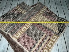 Ladies Poncho Shawl Wrap Sweater Cape Marled Cardigan Winter Women Very Soft