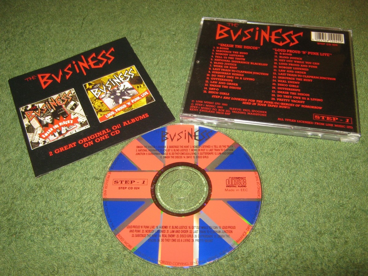 ミュージック THE BUSINESS The Business - Smash The Discos / Loud Proud N Punk Live (cd) | eBay