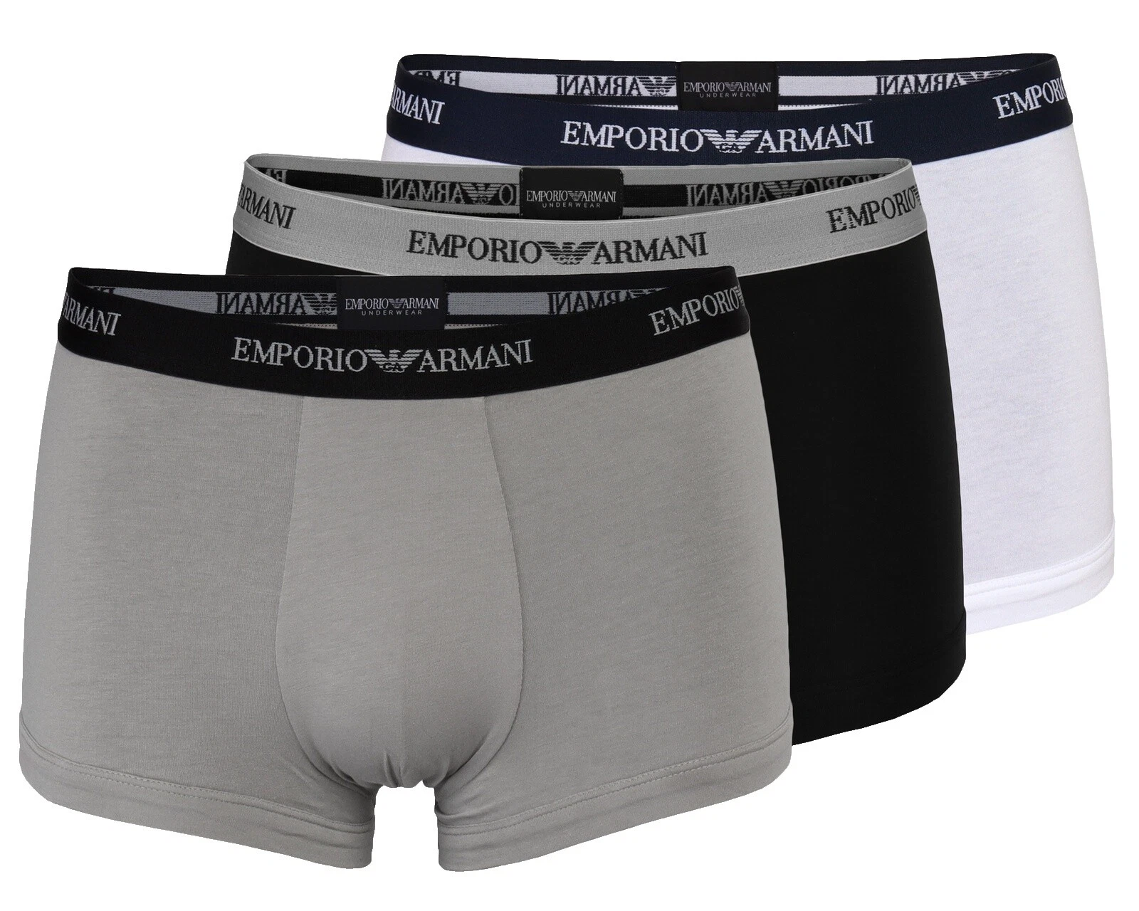 Emporio Armani para hombre de algodón Boxer Brief